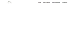 Desktop Screenshot of ivyorganics.com